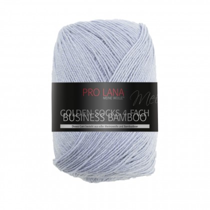 BUSINESS BAMBOO - GOLDEN SOCKS - HELLBLAU MELIERT (501)