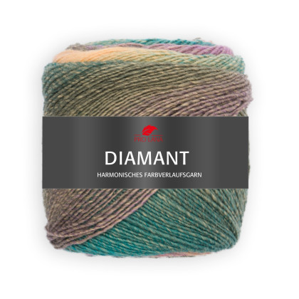 DIAMANT - FLIEDER/ PETROL/ VANILLE (96)