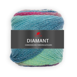 DIAMANT - MINT/ WEINROT/ JEANS (97)