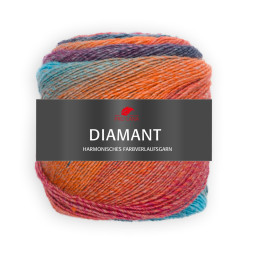 DIAMANT - TÜRKIS/ BLAU/ ORANGE (98)
