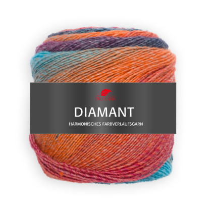 DIAMANT - TÜRKIS/ BLAU/ ORANGE (98)