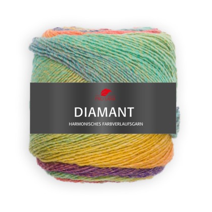 DIAMANT - TÜRKIS/ LILA/ ORANGE (94)