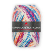 FJORD SOCKS MULTICOLOR - BLAU/ ORANGE (485)