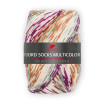 FJORD SOCKS MULTICOLOR - FUCHSIA/ BEIGE (481)