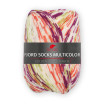 FJORD SOCKS MULTICOLOR - FUCHSIA/ ORANGE (480)