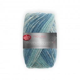 FJORD SOCKS - GOLDEN SOCKS - PETROL COLOR (196)