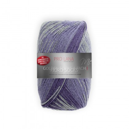 FJORD SOCKS - GOLDEN SOCKS - VIOLETT COLOR (192)