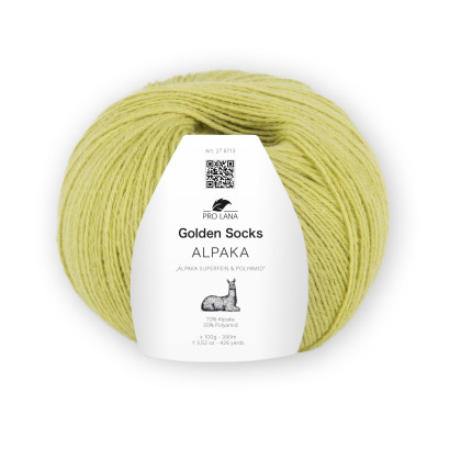 GOLDEN SOCKS ALPAKA - KIWI (74)