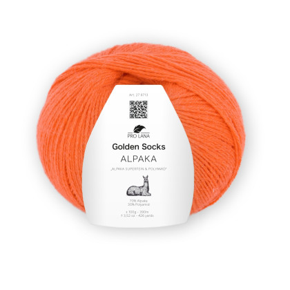 GOLDEN SOCKS ALPAKA - KORALLE (27)