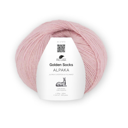 GOLDEN SOCKS ALPAKA - ROSA MELIERT (37)