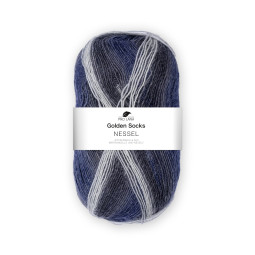 GOLDEN SOCKS NESSEL - GRAU/ BLAU (82)