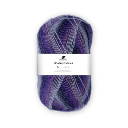 GOLDEN SOCKS NESSEL - LILA (86)