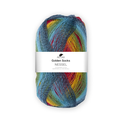 GOLDEN SOCKS NESSEL - REGENBOGEN (81)