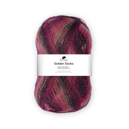 GOLDEN SOCKS NESSEL - ROT (84)