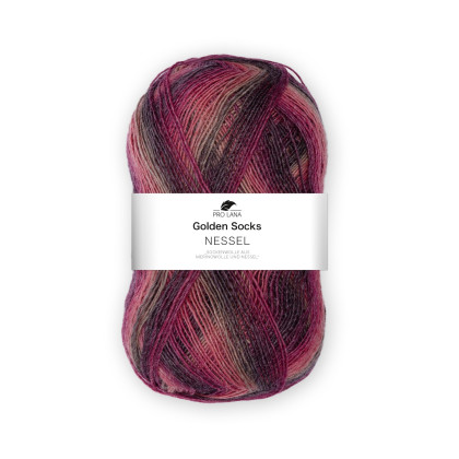 GOLDEN SOCKS NESSEL - ROT (84)