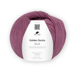 GOLDEN SOCKS SILK - PFLAUME (44)