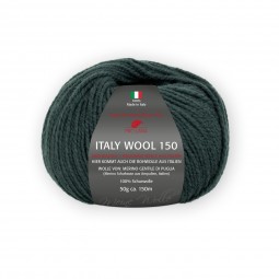 ITALY WOOL 150 - DUNKELGRÜN (168)
