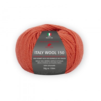 ITALY WOOL 150 - ORANGE (127)