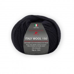 ITALY WOOL 150 - SCHWARZ (199)