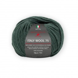 ITALY WOOL 75 - DUNKELGRÜN (268)
