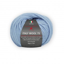 ITALY WOOL 75 - HELLBLAU (257)