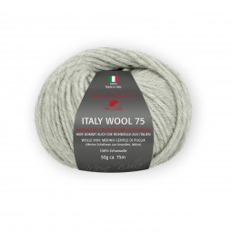 ITALY WOOL 75 - HELLGRAU MELIERT (291)