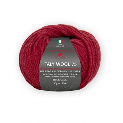 ITALY WOOL 75 - WEINROT (230)