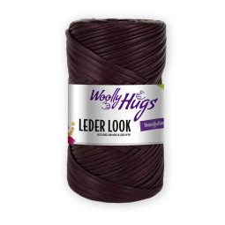 LEDER LOOK - Woolly Hugs - BURGUND (38)