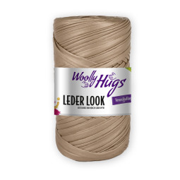 LEDER LOOK - Woolly Hugs - COFFEE (17)
