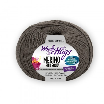 MERINO SILK SOCKS - Woolly Hugs - HOLZ (212)