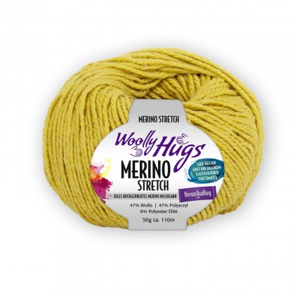 MERINO STRETCH - Woolly Hugs - CURRY (123)