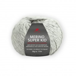 MERINO SUPER KID - HELLGRAU MELIERT (191)