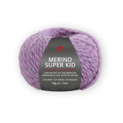 MERINO SUPER KID - LILA MELIERT (142)