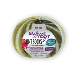 PAINT SOCKS - Woolly Hugs - GRÜN/ BRAUN (206)