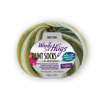 PAINT SOCKS - Woolly Hugs - GRÜN/ BRAUN (206)
