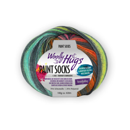 PAINT SOCKS - Woolly Hugs - REGENBOGEN (203)