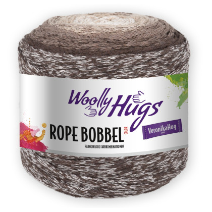 ROPE BOBBEL COLOR - Woolly Hugs - BEIGE/ BRAUN (102)