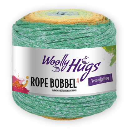 ROPE BOBBEL COLOR - Woolly Hugs - GELB/ GRÜN (108)