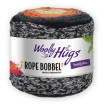 ROPE BOBBEL COLOR - Woolly Hugs - GELB/ ORANGE (104)