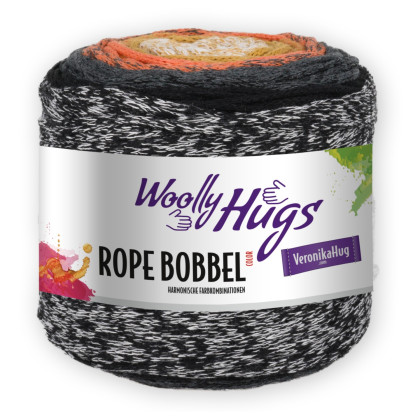 ROPE BOBBEL COLOR - Woolly Hugs - GELB/ ORANGE (104)