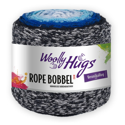 ROPE BOBBEL COLOR - Woolly Hugs - HELLBLAU/ ROYAL (110)