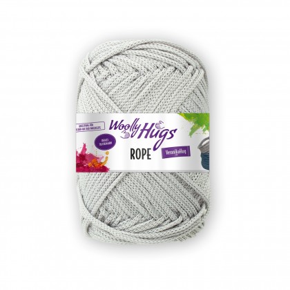 ROPE - Woolly Hugs - HELLGRAU (90)
