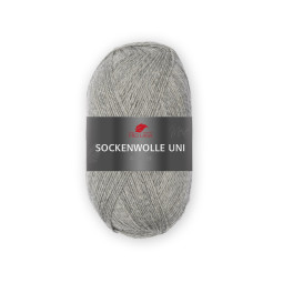 SOCKENWOLLE UNI - FLANELL MELIERT (432)
