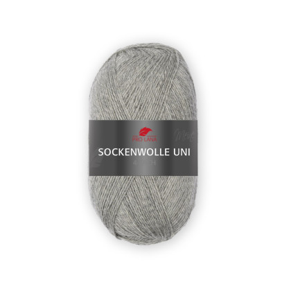 SOCKENWOLLE UNI - FLANELL MELIERT (432)
