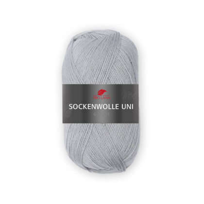 SOCKENWOLLE UNI - HELLGRAU (433)