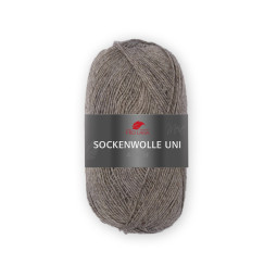 SOCKENWOLLE UNI - HOLZ MELIERT (430)