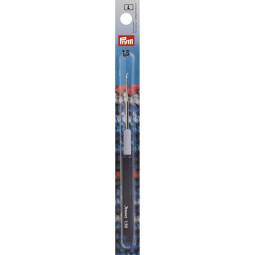 GARNHÄKELNADEL IMRA Stahl mit Umstecker & Kunststoffgriff Stärke: 1,5mm