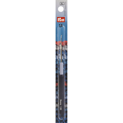 GARNHÄKELNADEL IMRA Stahl mit Umstecker & Kunststoffgriff Stärke: 1,5mm
