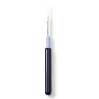GARNHÄKELNADEL IMRA Stahl mit Umstecker & Kunststoffgriff Stärke: 0,75mm