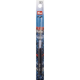 GARNHÄKELNADEL IMRA Stahl mit Umstecker & Kunststoffgriff Stärke: 0,6mm
